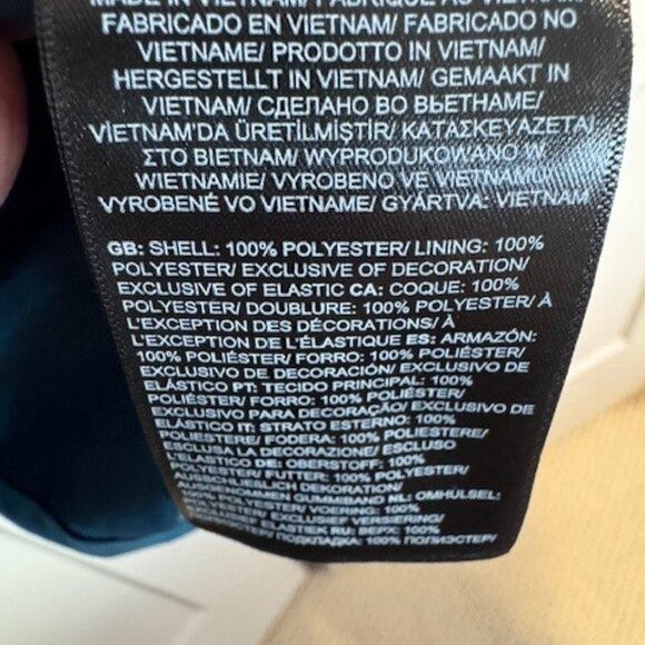 Women's North Face Daybreak Rain Parka, XL, Midnight Petrol - New without tags - Picture 5 of 5